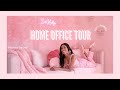 HOME OFFICE TOUR | Pink Aesthetic #roomtour  *Pinterest inspired*