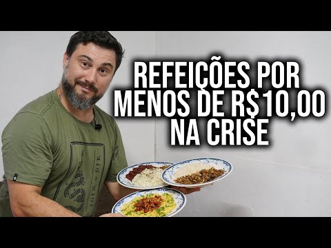 03 refeições BARATAS para sua preparação!