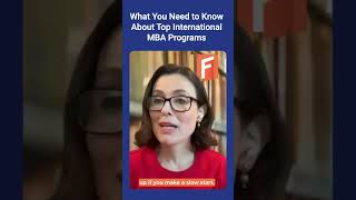 What MBA Candidates Need to Know About the World's Top International MBA Programs  #mba #global