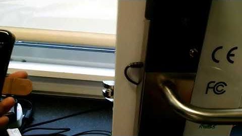 NB IoT smart lock demo by Digital Keys