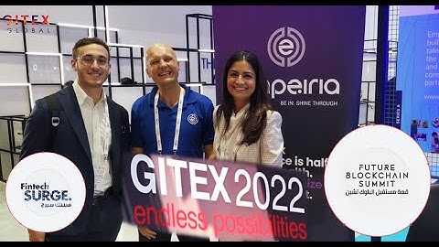 Empeiria team @ Gitex Global  2022