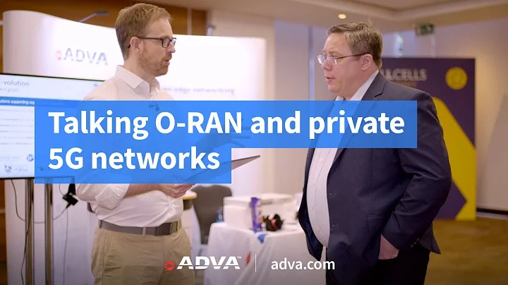 Talking O-RAN and private 5G networks