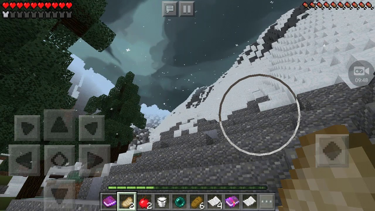 Snowstorm Simulator in Minecraft - YouTube