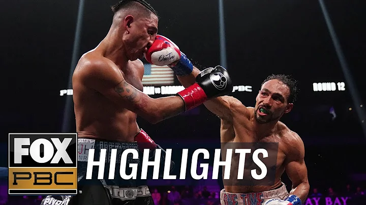 Keith Thurman vs. Mario Barrios | FULL HIGHLIGHT |...