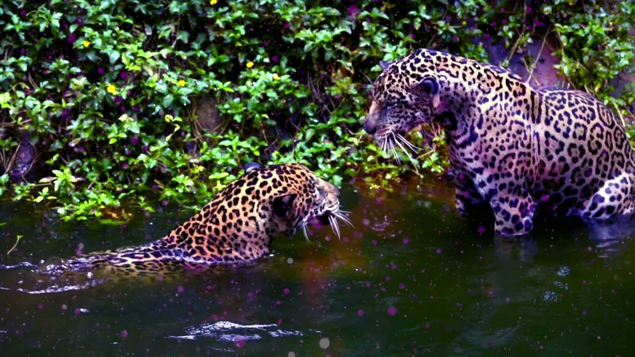 JAGUAR HEALING MUSIC - FREQUENCY 963 HZ  + 432 HZ + 3750 HZ | BIG CAT ENERGY