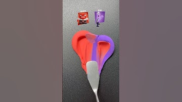 Impossible color mixing, guess the final emotion #satisfying #colormixing #sharkzhan