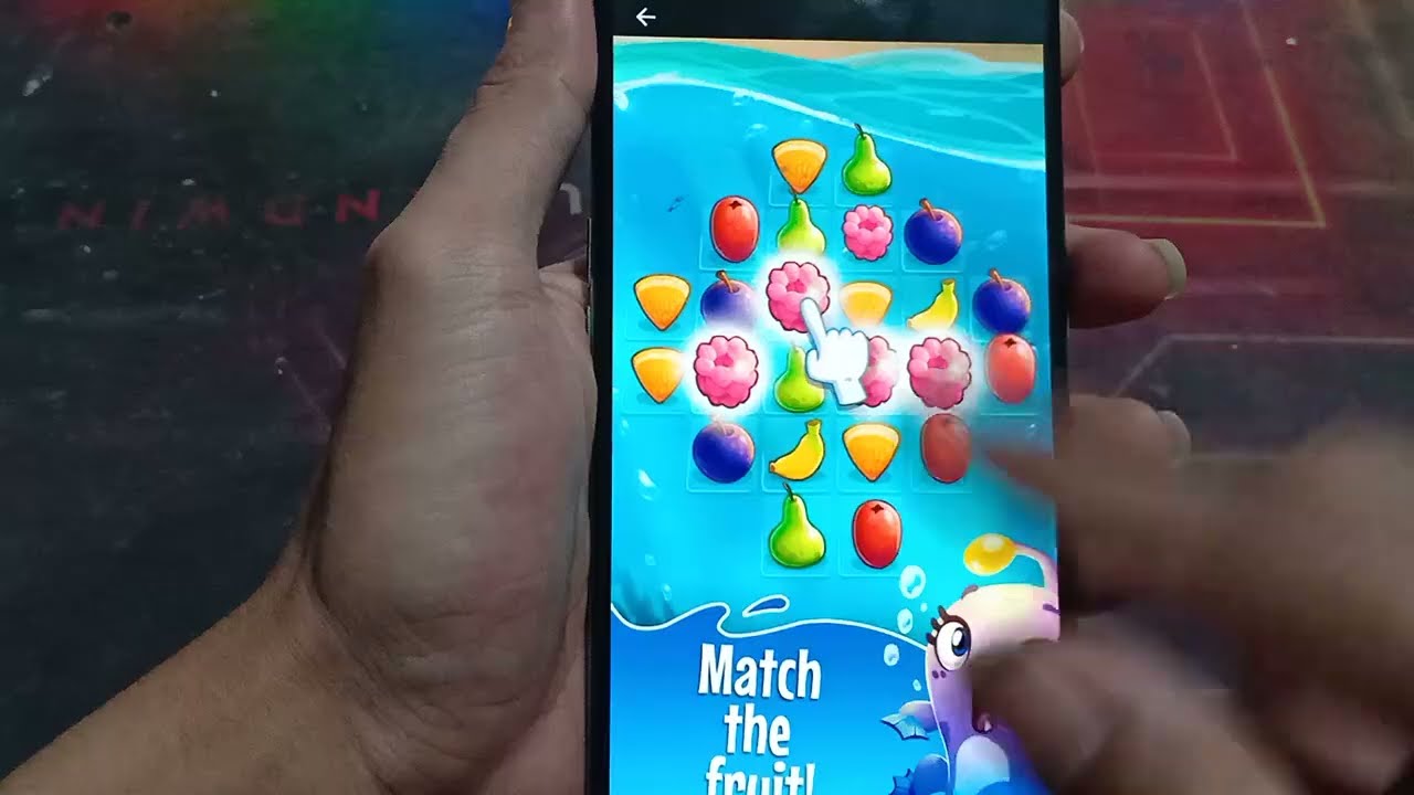 HANDCAM PLAY & REVIEW GAME ANDROID: FRUIT NIBBLERS