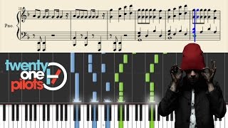 twenty one pilots: Doubt - Piano Tutorial + Sheets