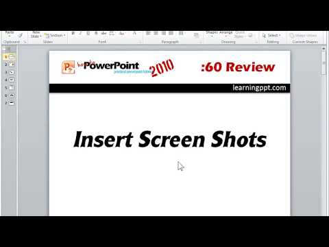 How to insert