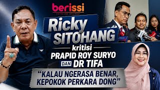 Download lagu RICKY SITOHANG SINGGUNG PRAPID ROY SURYO DAN PRAPID DR TIFA 'HUKUM JANGAN DI ANGGAP DAGELAN'