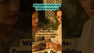 Finanzielle Freiheit mit Affiliate Marketing: Top Affiliate Programme wählen, dein Weg zum Erfolg.