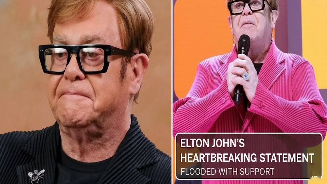 Elton John flooded with support as he makes heartbreaking death statement