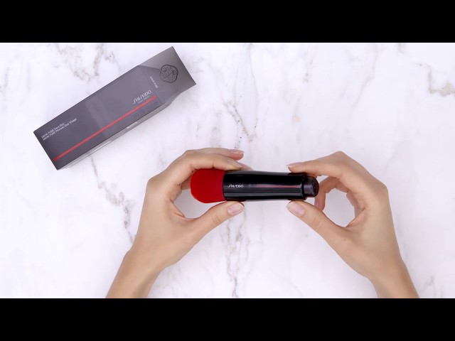 Unboxing The DAIYA FUDE Face Duo Makeup Brush | Shiseido