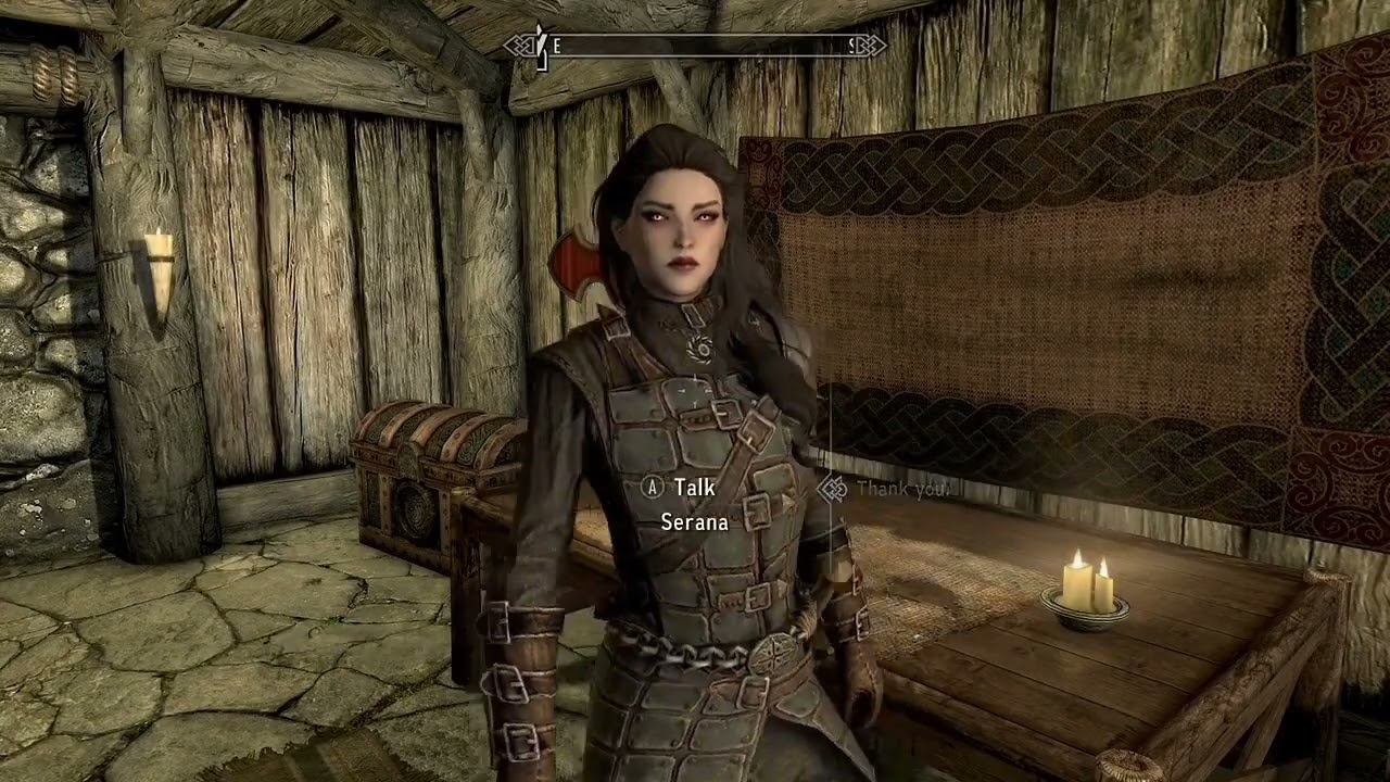 Skyrim: Growing the Relationship with Serana Dialogue add-on