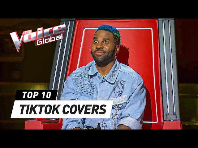 The BEST TIKTOK Songs Covers on The Voice class=