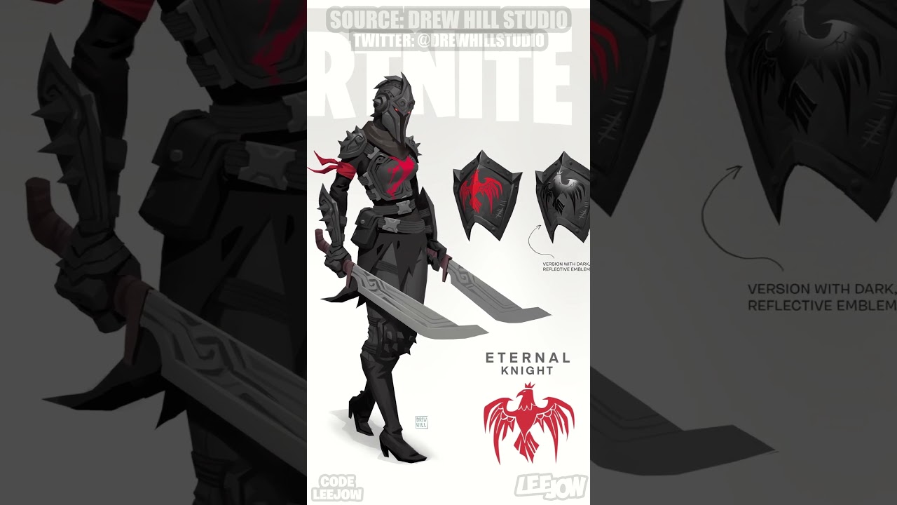 Eternal Knight Concept Art by Drew Hill! 