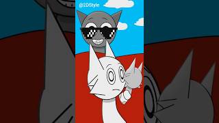 Sprunki wenda and gray funny animation #papa #sprunki