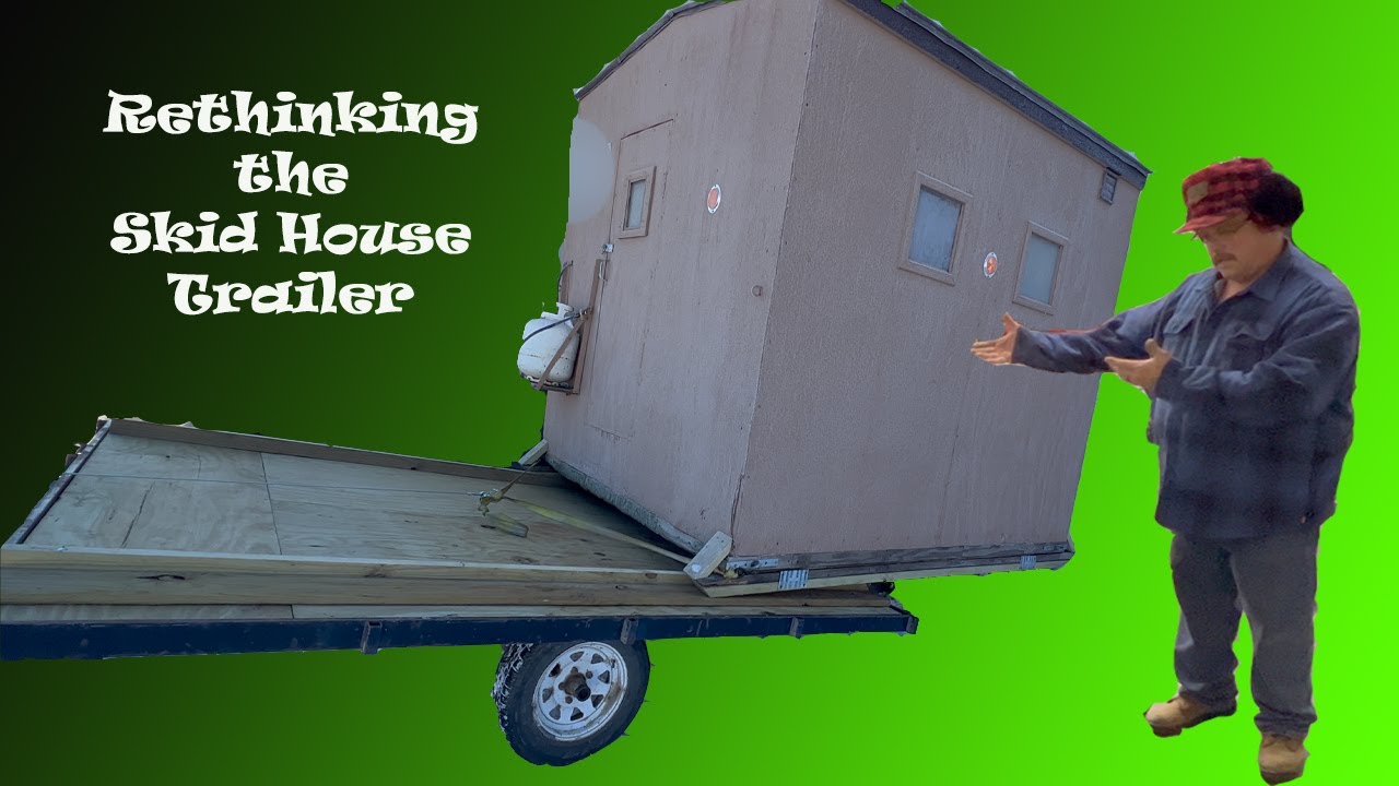 Custom Skid House Trailer YouTube