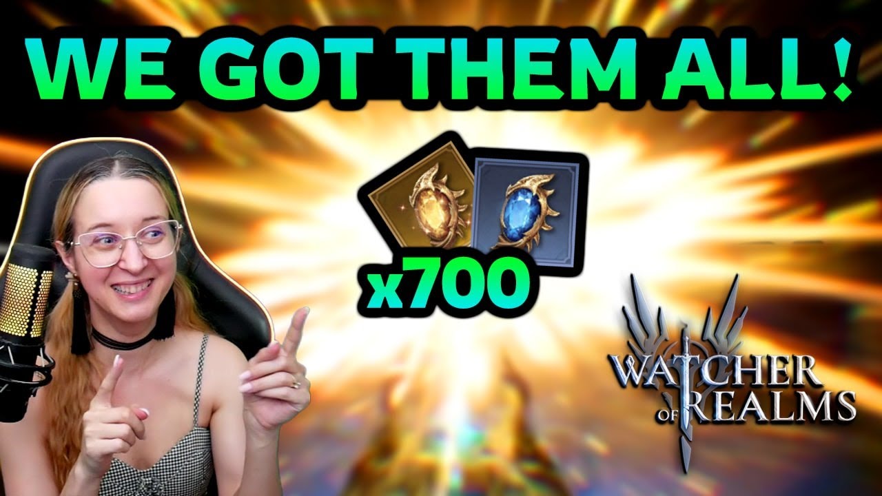 INSANE LUCK with 700+ SUMMONS ✤ Watcher of Realms