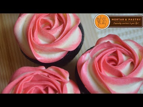 two-tone-rosette-buttercream-|-ep.-31-|-mortar-and-pastry
