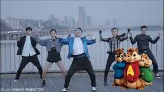 PSY GENTLEMAN Alvin and the Chipmunks