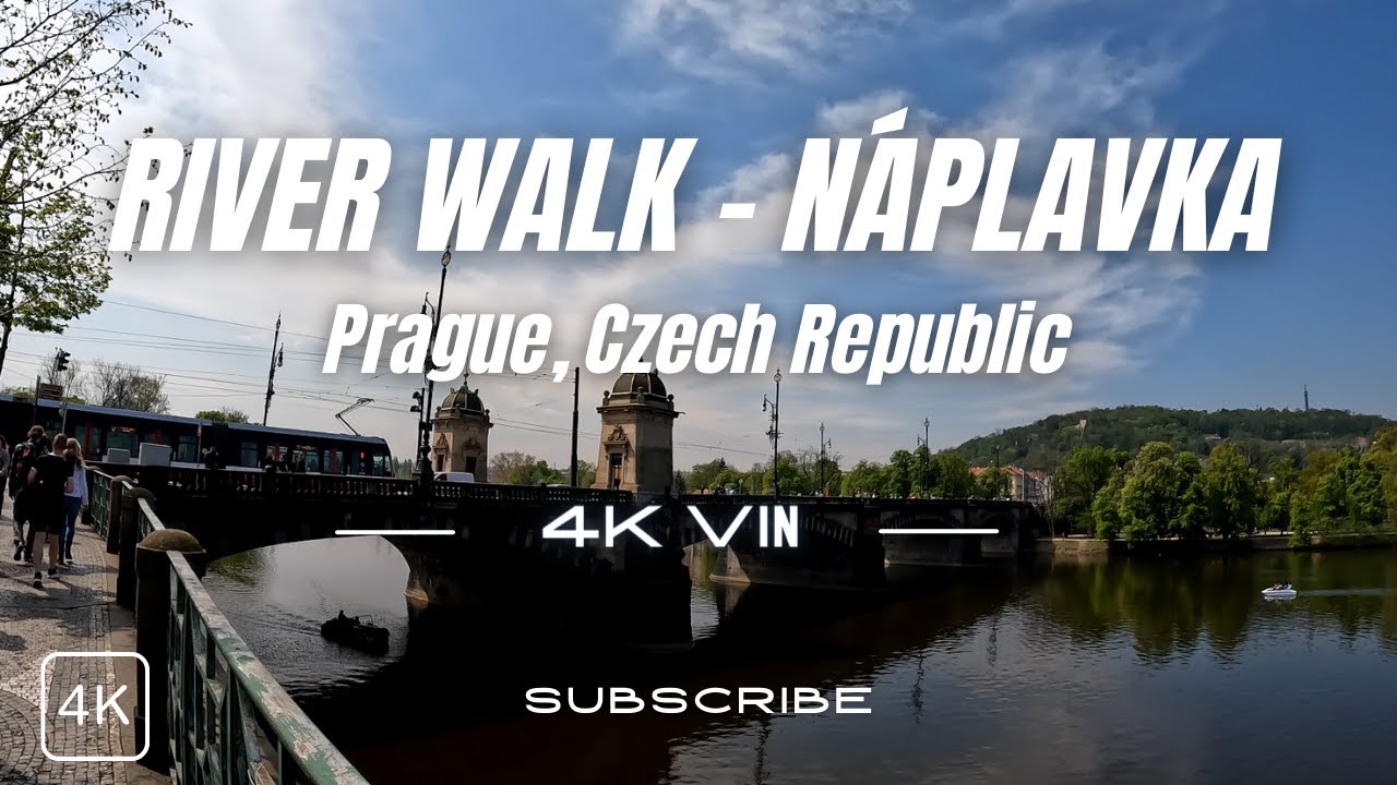 Beautiful River Walk in Prague, Czech Republic | Náplavka
