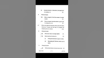 BCA question paper LU Computer Fundamentals and programming in C previous year Lucknow University