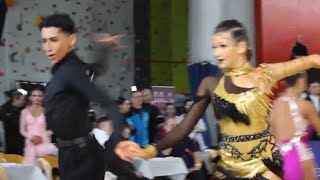 Khalil El Bekouri Oxane Pradalie - Coupe De France, Versailles 2023, Youth Latine, Chacha