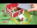 Schleich chicken coop diy  schleich craft farm world