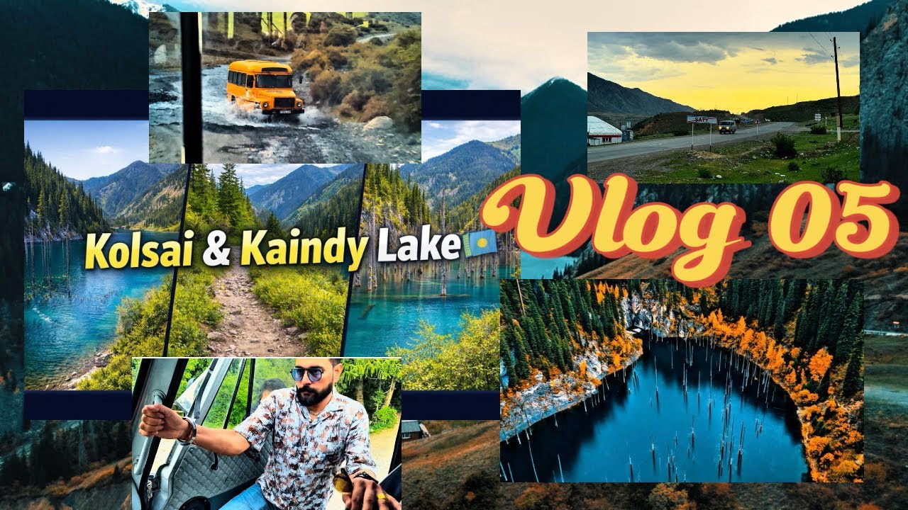 Kazakhstan का स्वर्ग 🌿 Kolsai & Kaindy Lake | Nature, Trekking & Adventure | Vlog 05