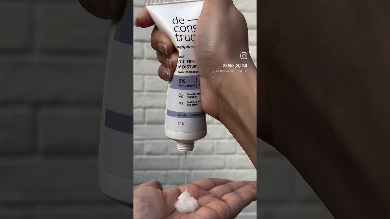 Non-oily moisturiser coming your way @deconstruct_skincare #ugccommunity #skincare #trending #oil