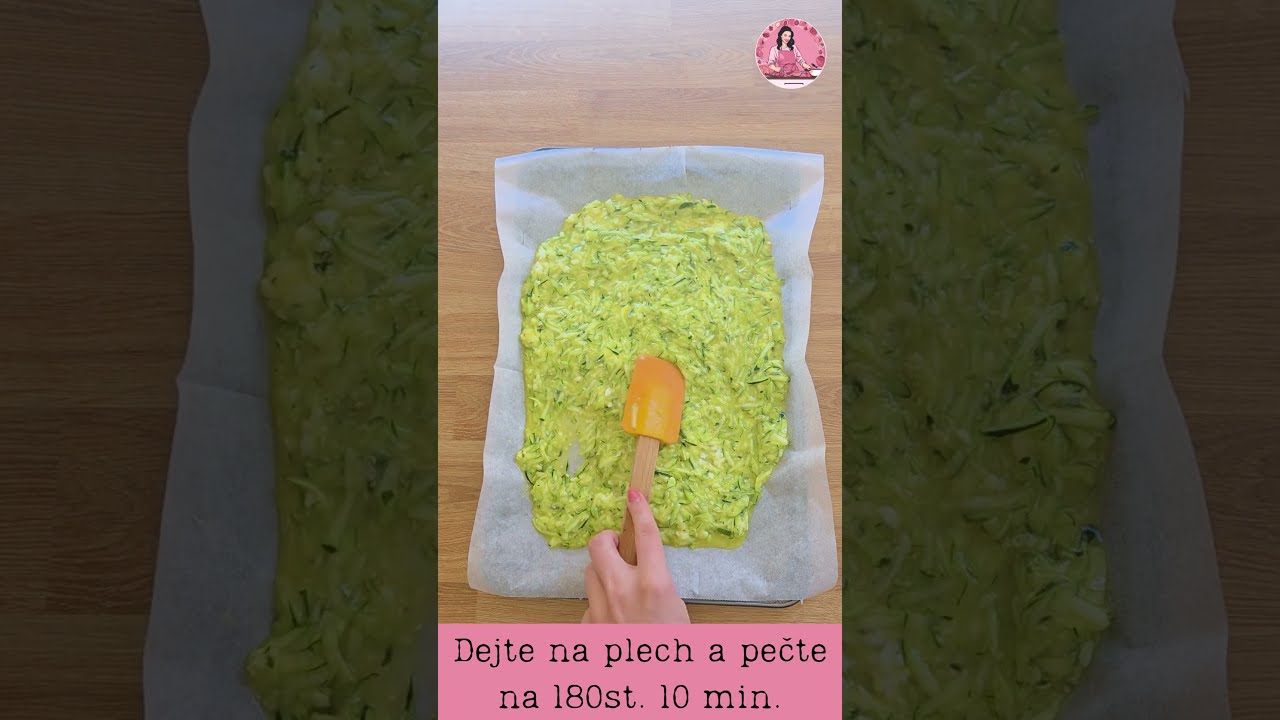 Cuketová pizza jen ze tří surovin 