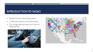 Evaluation of Radio (Chapter 11)