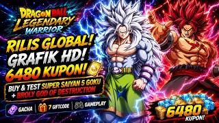 GLOBAL RELEASE! SS5 GOKU IS HERE! GACHA - 7 GIFT CODES - GAMEPLAY 🔥 DRAGON BALL Z LEGENDARY WARRI...