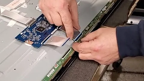 Vizio 65" LED Strip Replacement Tutorial for a TV with No Backlights - E65