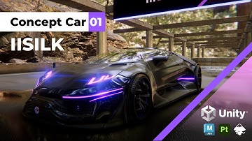 Unity HDRP Concept Car | IISILK | Real-Time 3D