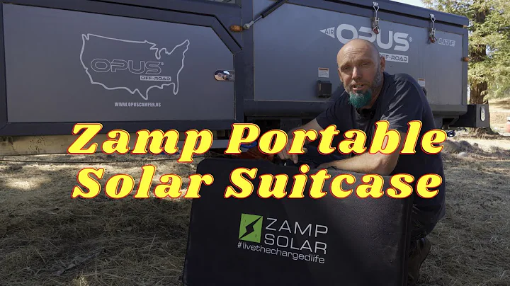 Zamp Portable Solar Power System Opus Ready