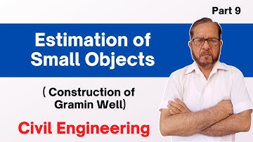 Estimate of Gramin Well I Civil Engineering