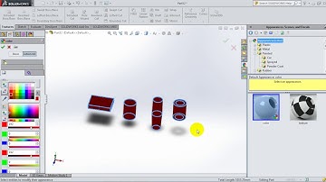 25  SolidWorks 2015 Tutorial 25  Change appearance