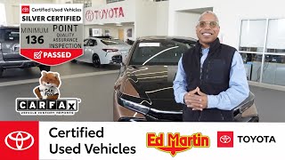 SILVER TCUV - Toyota Certified Used Vehicles at Ed Martin Toyota