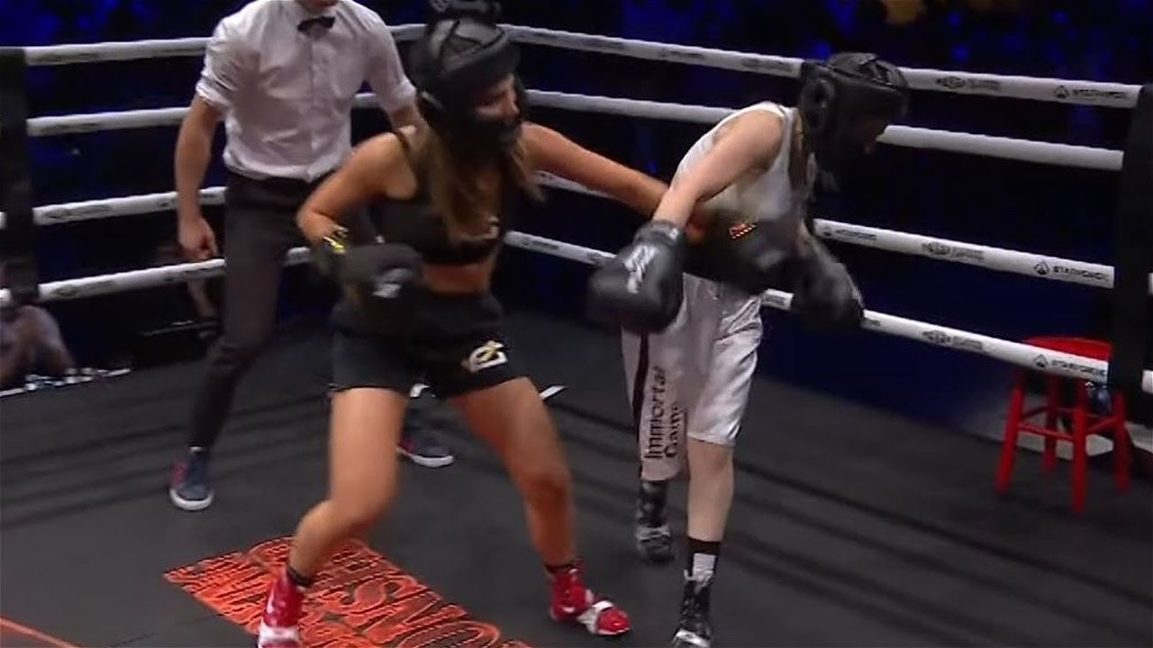 broken typewriter on X: Andrea Botez lost, but not in boxing