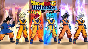 Anime Graphics DBS Ultimate Shin Budokai DBZ SB 2 MOD PPSSPP ISO Beta