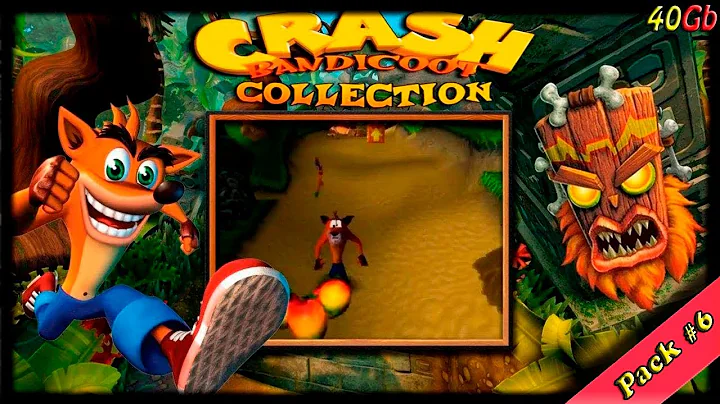 Pack #6 - Crash Bandicoot Collection - (For pack Attract Mode 550Gb)(40gb)