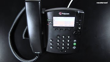 Polycom VVX300/310 Call Transfer (Blind Transfer)