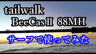 サーフベイトロッド、tailwalk（テイルウォーク）BeeCasⅡを使ってみ