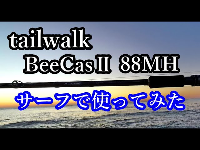 サーフベイトロッド、tailwalk（テイルウォーク）BeeCasⅡを使ってみ