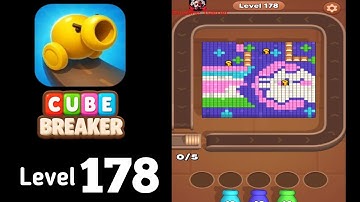 Cube Breaker level 178 Guide Walkthrough Solution