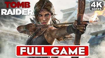 TOMB RAIDER Gameplay Walkthrough Part 1 FULL GAME [4K 60FPS PC ULTRA] - No Commentary
