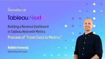 Een omzetdashboard bouwen in Tableau Next met statistieken