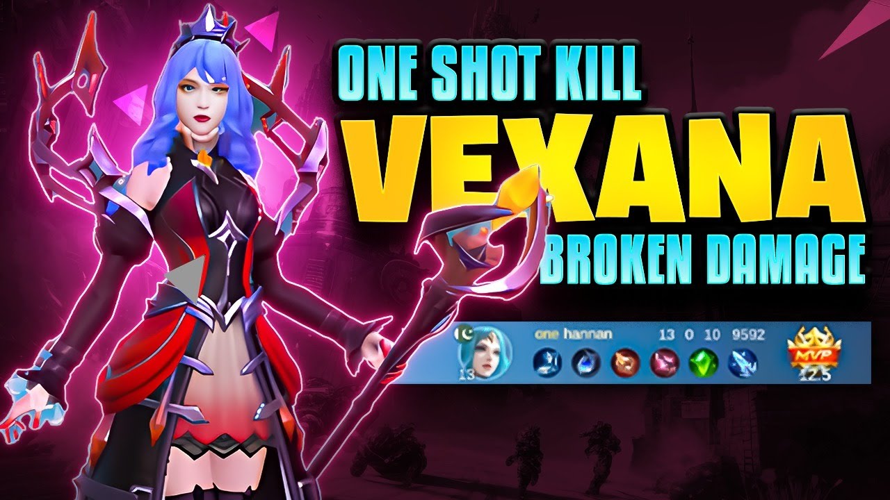 Vexana One Shot Kill Build | Vexana Best Build And Emblems | Vexana Top 1 Global Build 2023